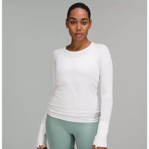 Lululemon Swiftly Tech Long Sleeve White Size 4